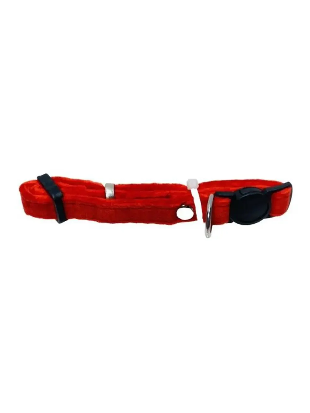Brand New Breakaway Puppy Collar - Adjustable Size and Super Soft Velvet Red